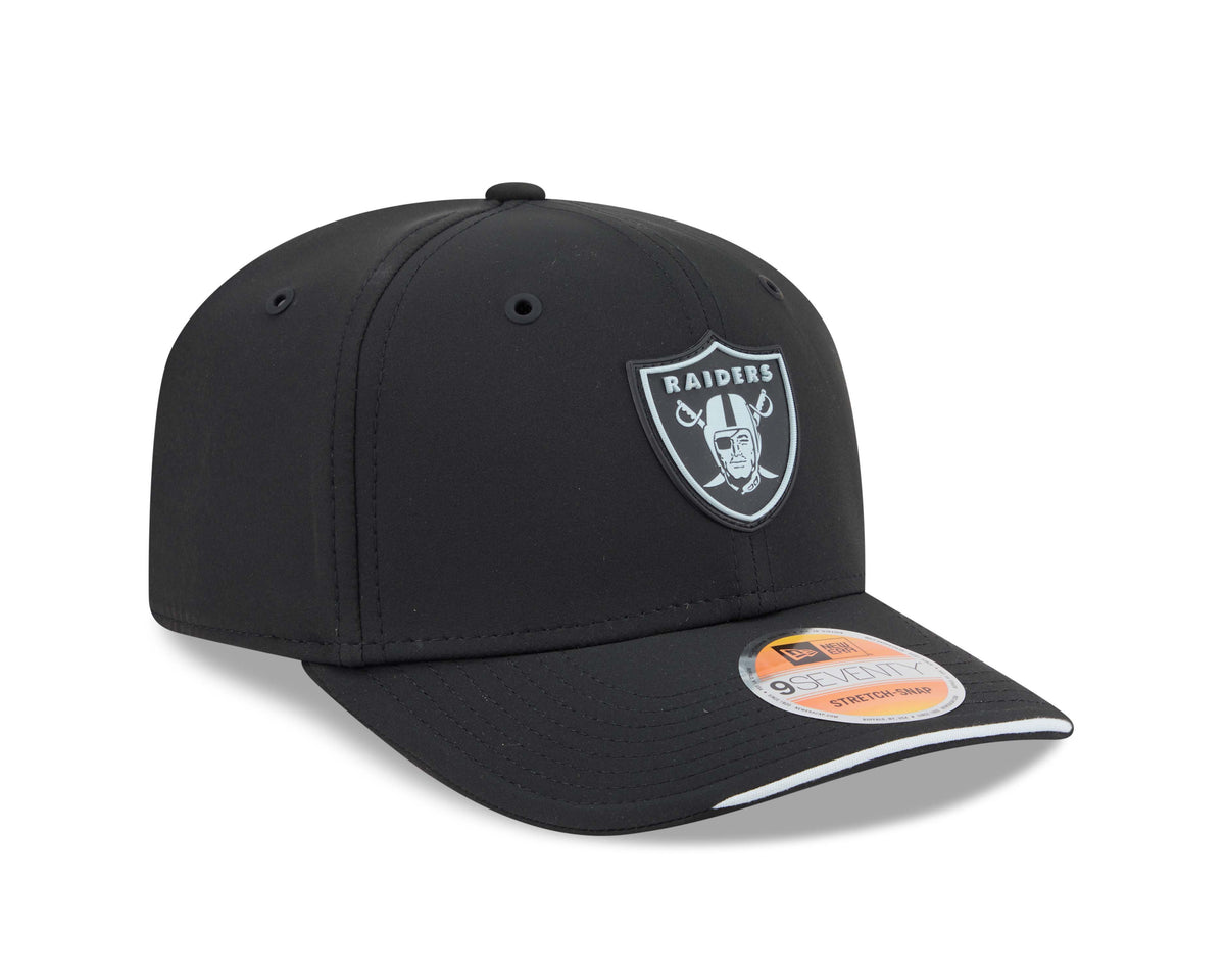 NFL Las Vegas Raiders New Era 2026 Sideline 9SEVENTY Stretch-Snap Hat- Black