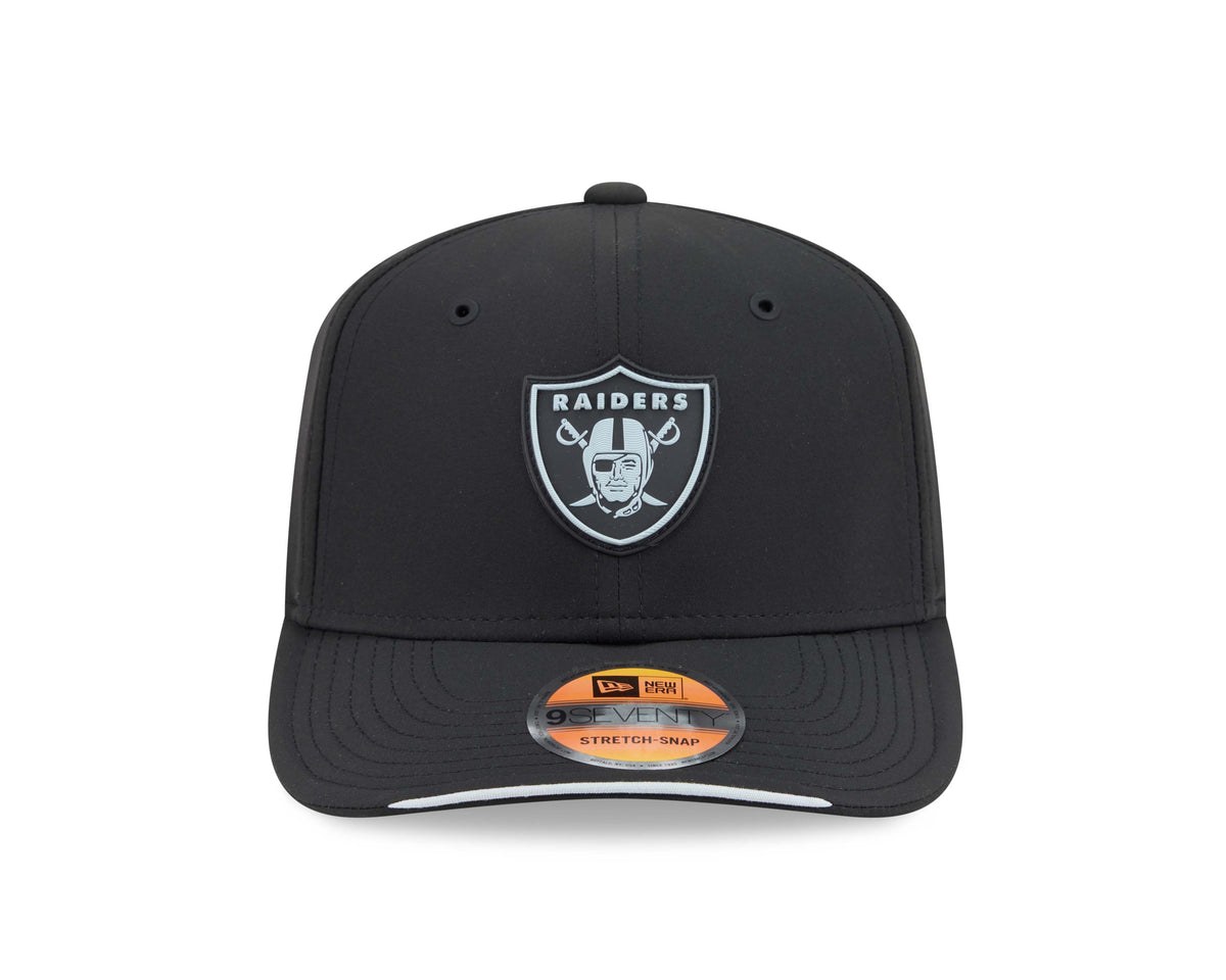NFL Las Vegas Raiders New Era 2026 Sideline 9SEVENTY Stretch-Snap Hat- Black