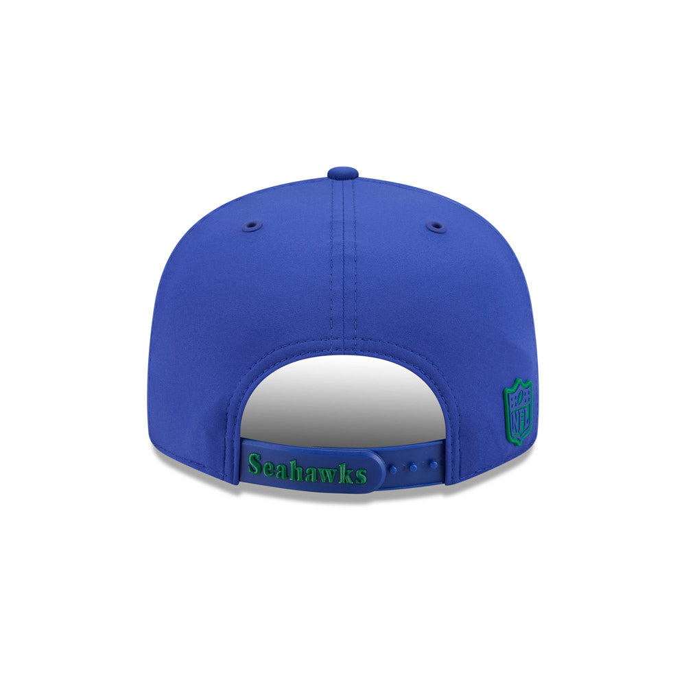 NFL Seattle Seahawks New Era Throwback 2026 Sideline 9FIFTY Hat- Blue