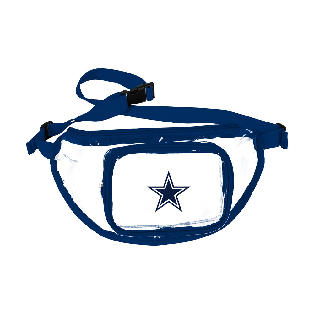 NFL Dallas Cowboys Logo Brands Clear Gameday Fanny Pack