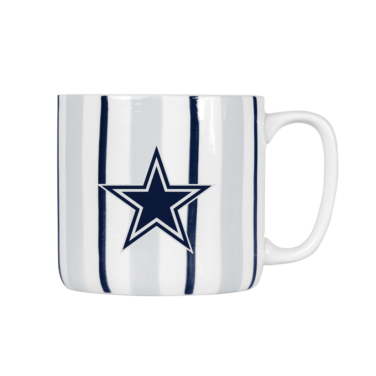 NFL Dallas Cowboys Logo Brands 16oz Brush Stroke Mug