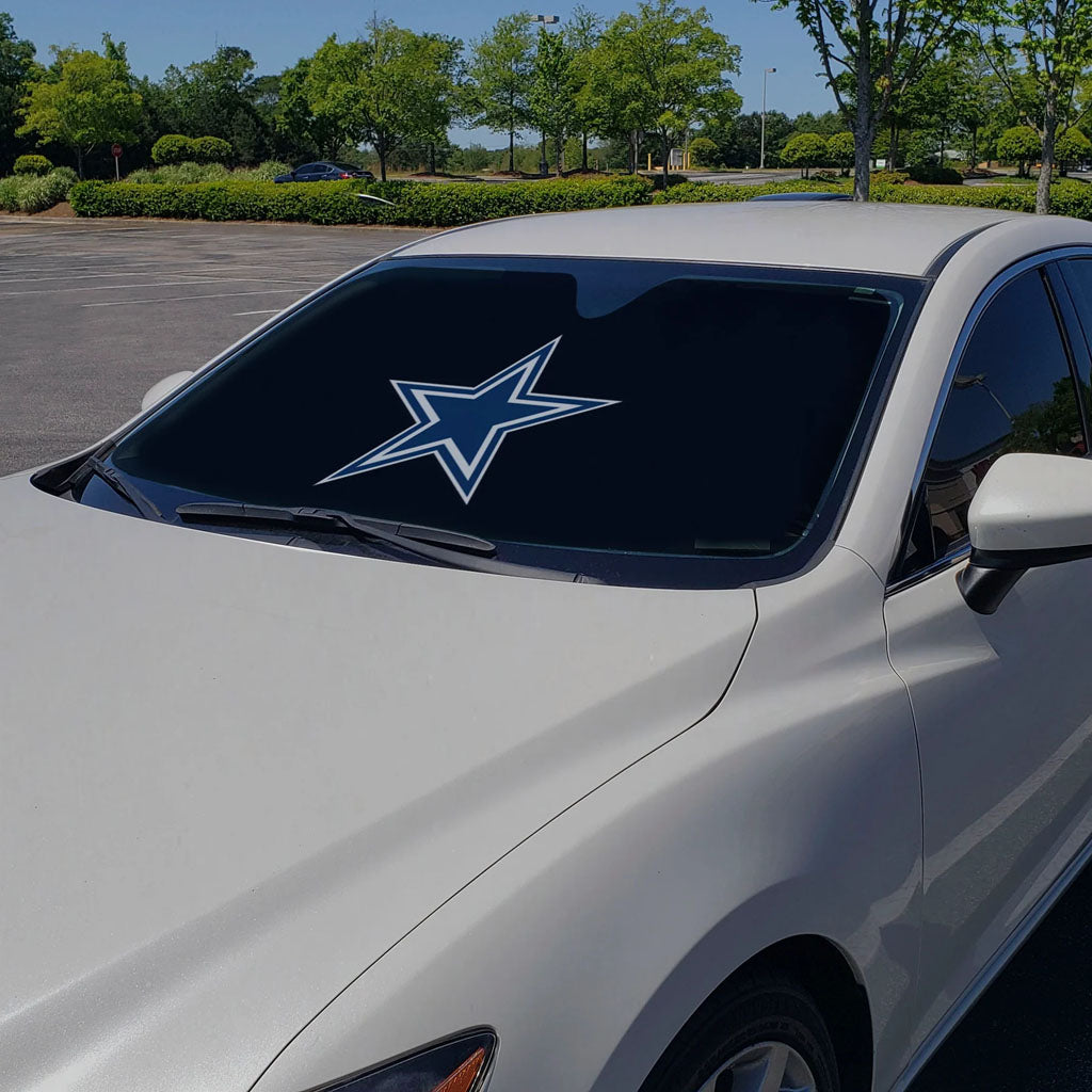 NFL Dallas Cowboys Logo Brands Primary Logo Sunshade - Black
