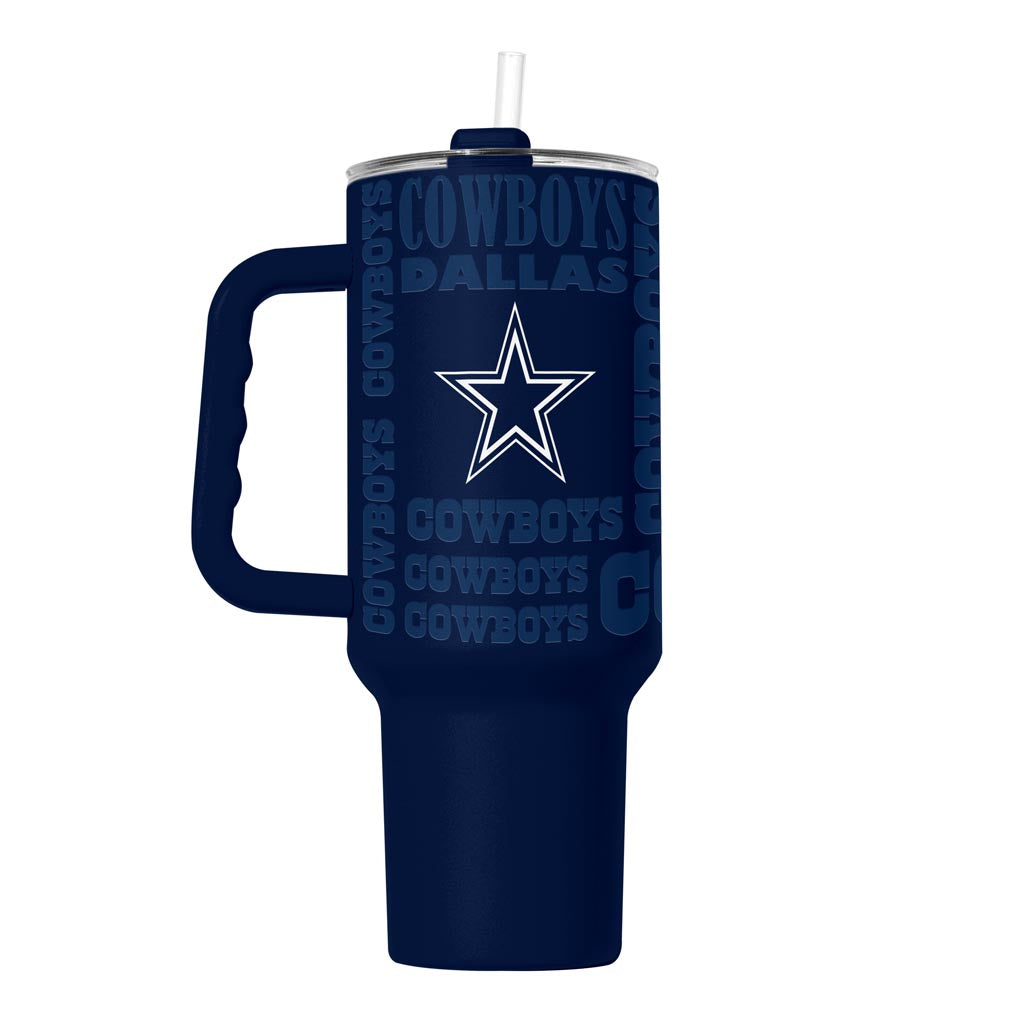 NFL Dallas Cowboys Logo Brands 40oz Replay Tumbler - Navy