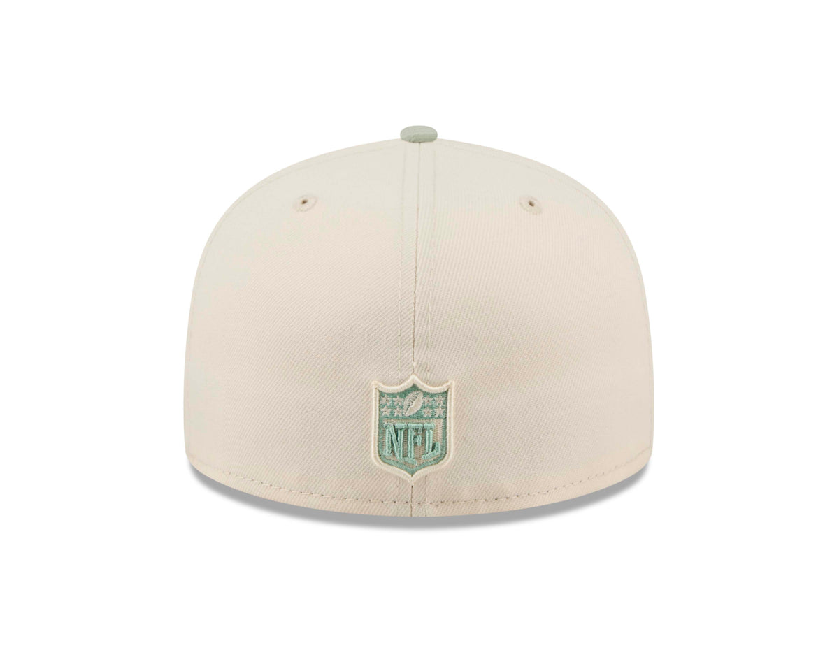 NFL Arizona Cardinals New Era Two-Tone Sea Glass 59FIFTY Fitted Hat- Light Cream