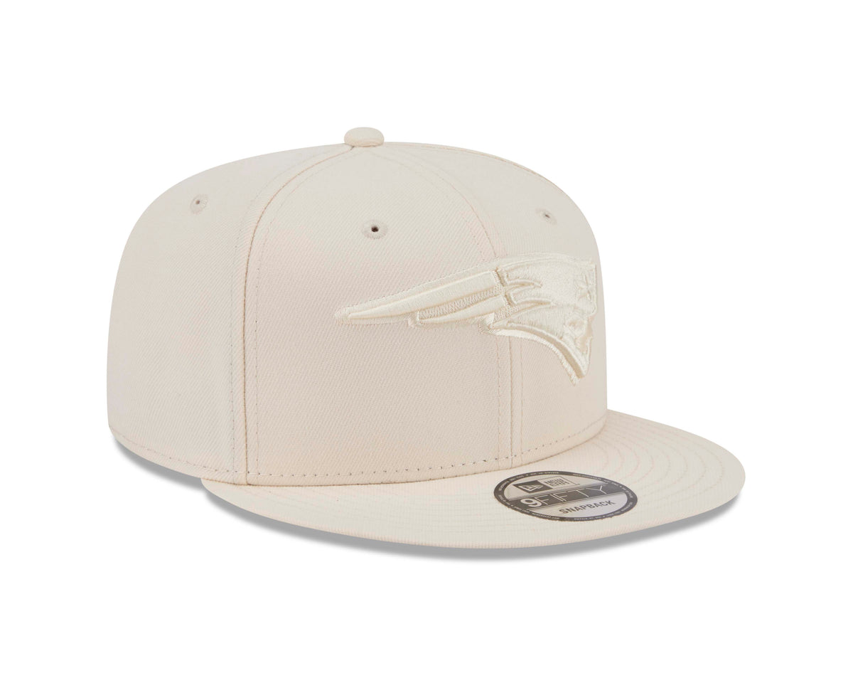 NFL New England Patriots New Era Vanilla 9FIFTY Snapback Hat- Light Cream