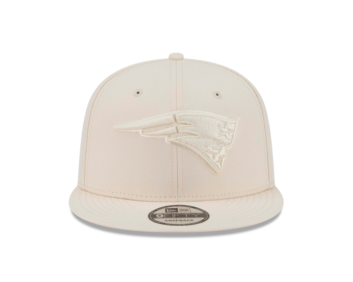 NFL New England Patriots New Era Vanilla 9FIFTY Snapback Hat- Light Cream