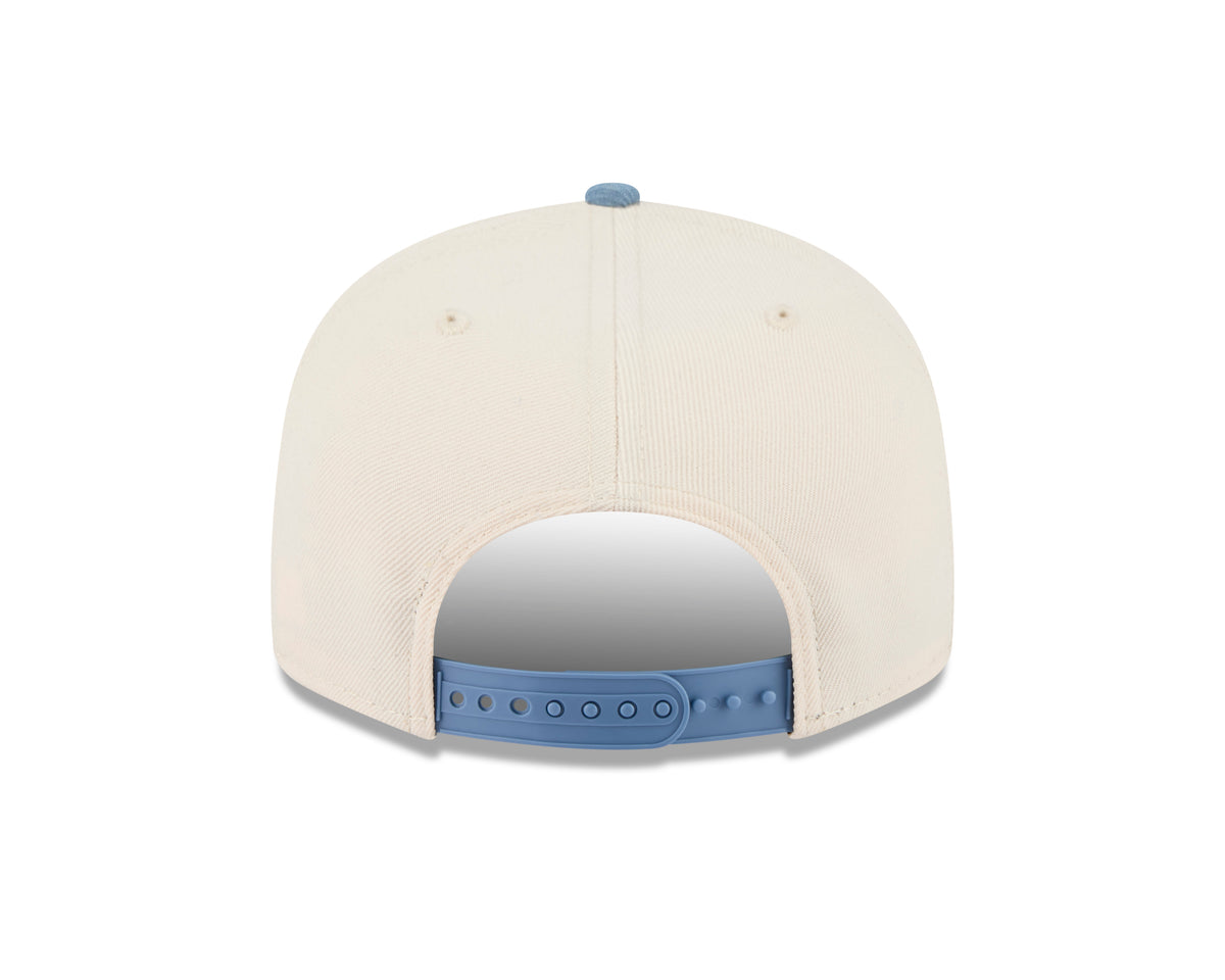 NFL Pittsburgh Steelers New Era Marina 9FIFTY Snpaback Hat- Cream