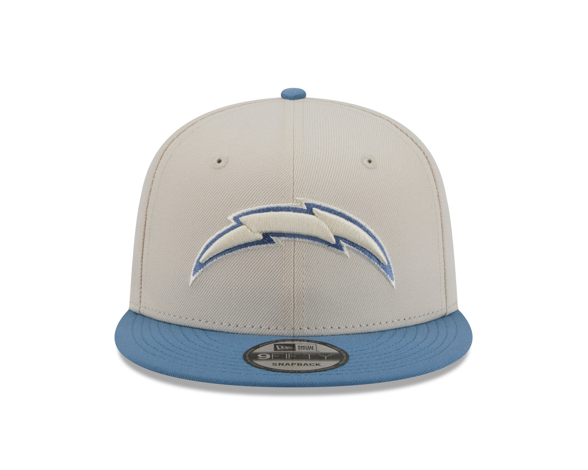 NFL Los Angeles Chargers New Era Marina 9FIFTY Snpaback Hat- Cream
