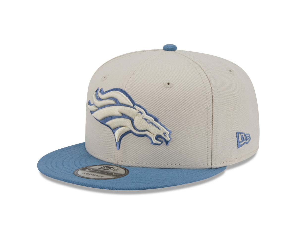 NFL Denver Broncos New Era Marina 9FIFTY Snpaback Hat- Cream
