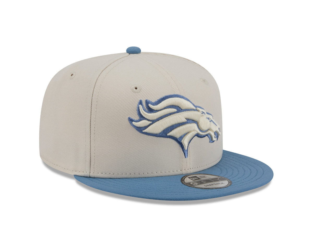 NFL Denver Broncos New Era Marina 9FIFTY Snpaback Hat- Cream