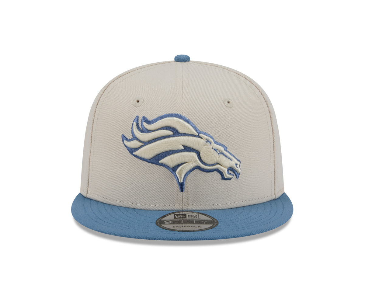 NFL Denver Broncos New Era Marina 9FIFTY Snpaback Hat- Cream