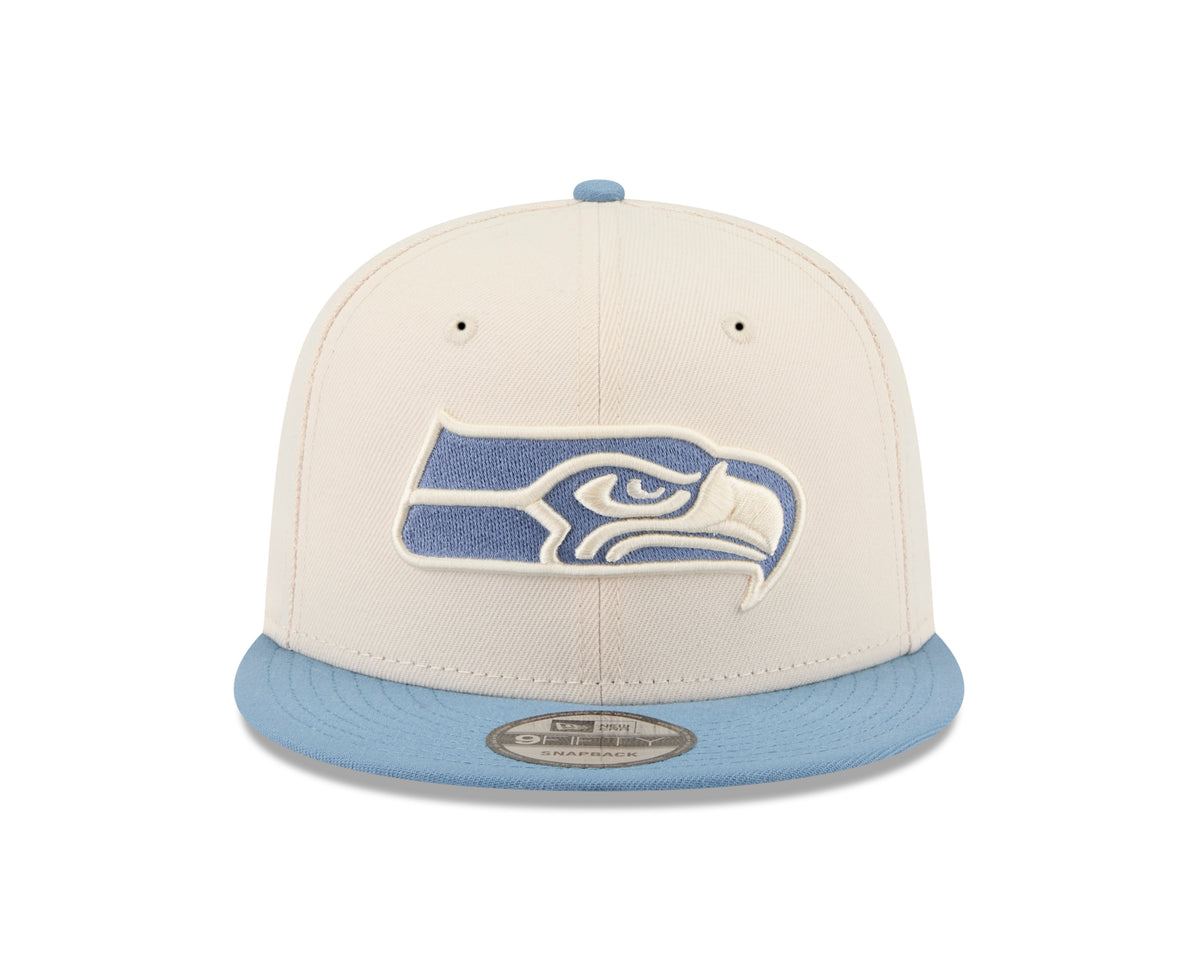 NFL Seattle Seahawks New Era Marina 9FIFTY Snpaback Hat- Cream