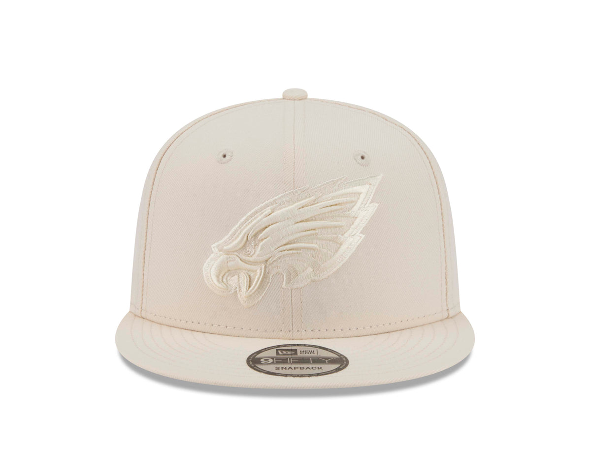 NFL Philadelphia Eagles New Era Vanilla 9FIFTY Snapback Hat- Light Cream
