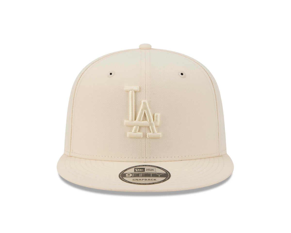 MLB Los Angeles Dodgers New Era Vanilla 9FIFTY Snapback Hat- Light Cream