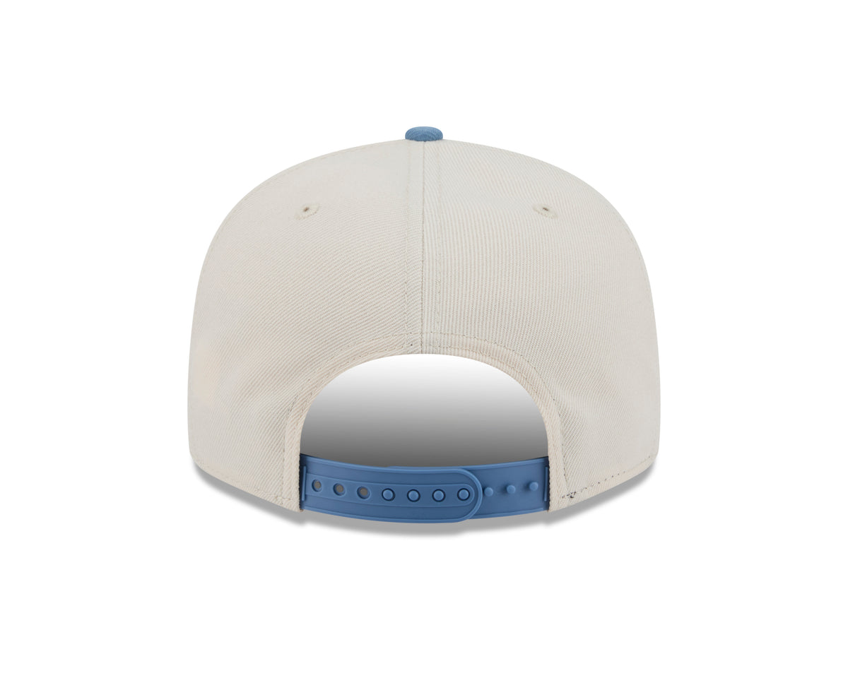 NBA Chicago Bulls New Era Marina 9FIFTY Snpaback Hat- Cream