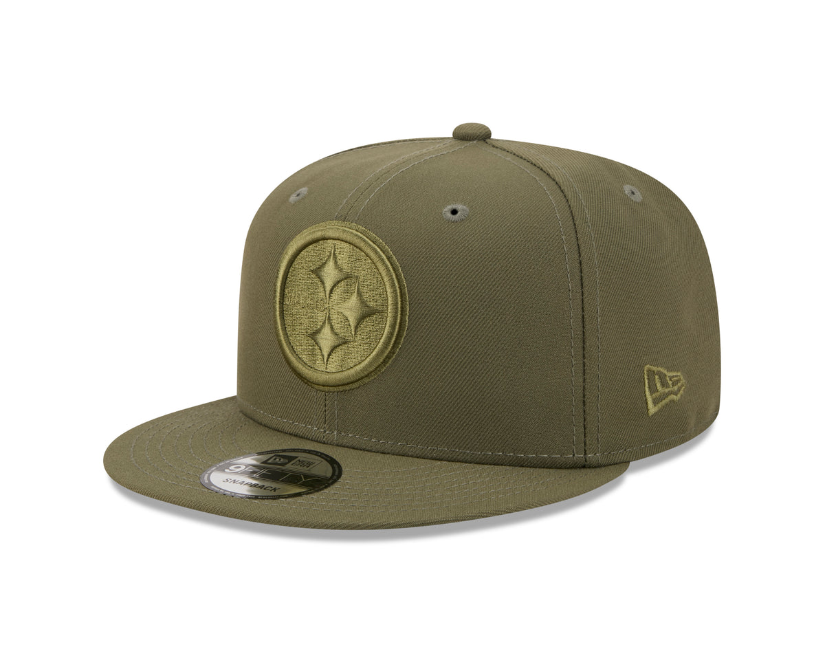 NFL Pittsburgh Steelers New Era Field Ops 9FIFTY Snapback Hat- Green