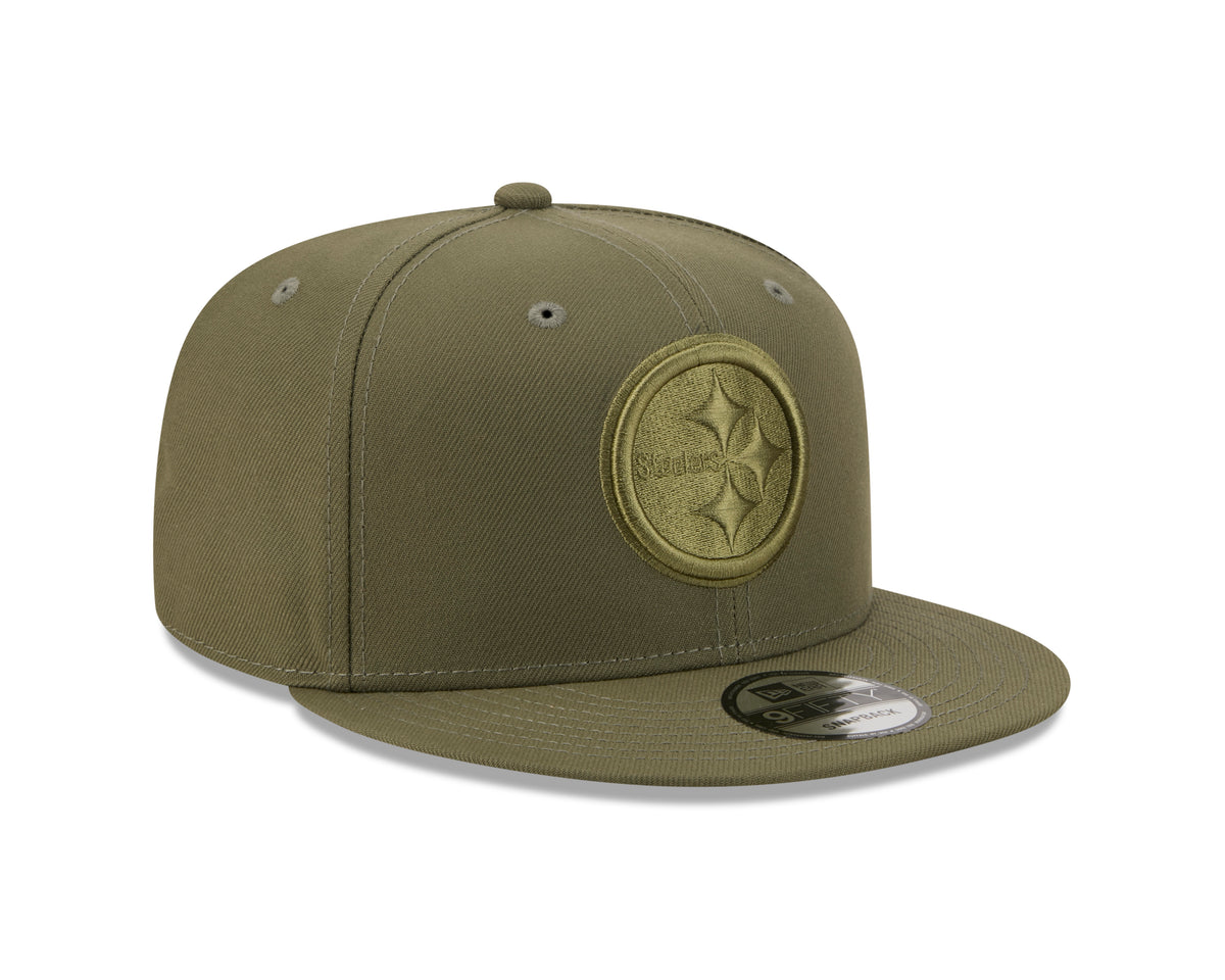 NFL Pittsburgh Steelers New Era Field Ops 9FIFTY Snapback Hat- Green