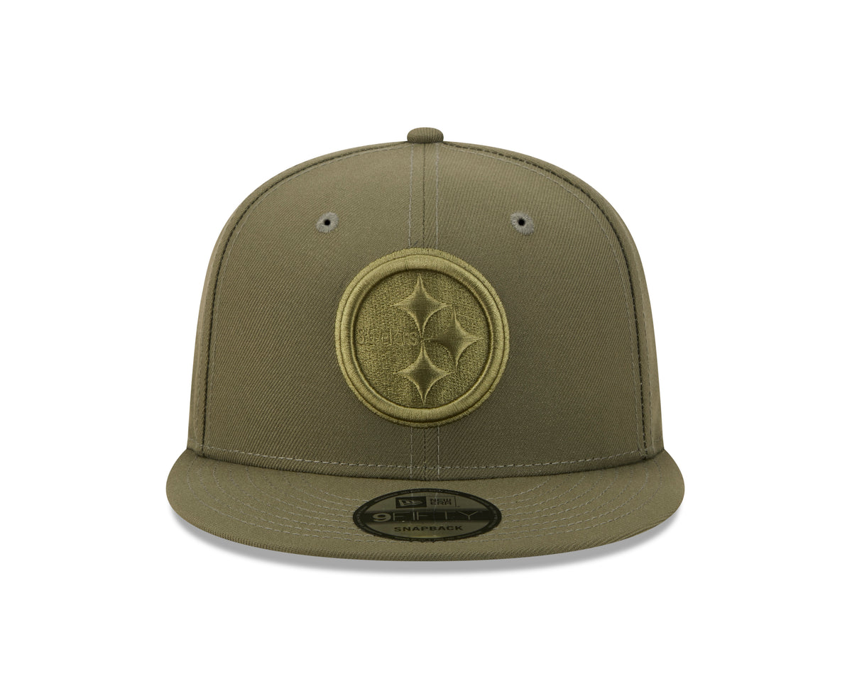NFL Pittsburgh Steelers New Era Field Ops 9FIFTY Snapback Hat- Green