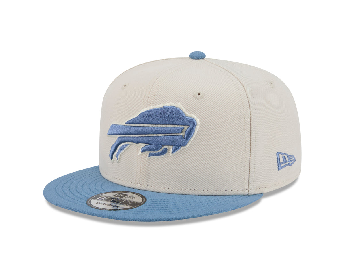 NFL Buffalo Bills New Era Marina 9FIFTY Snpaback Hat- Cream