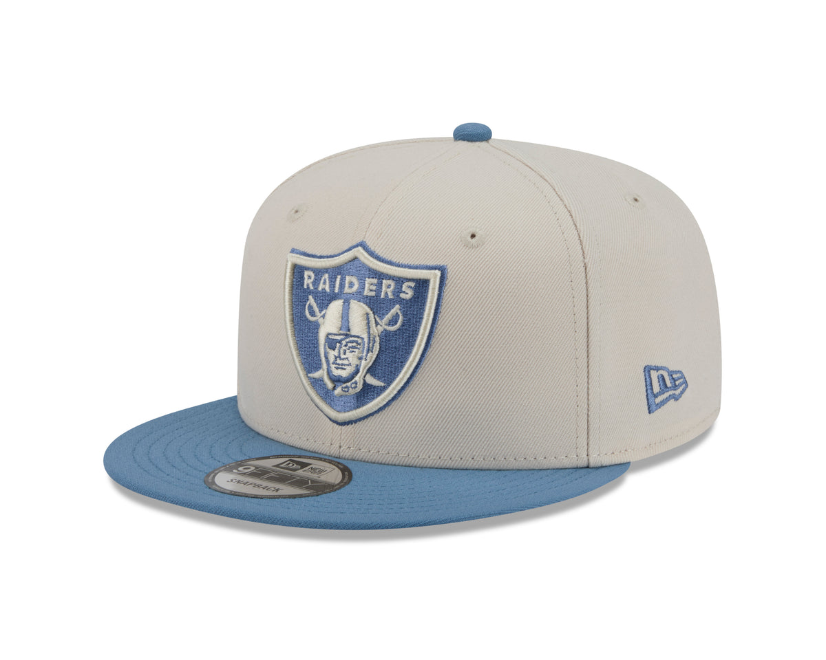 NFL Las Vegas Raiders New Era Marina 9FIFTY Snpaback Hat- Cream