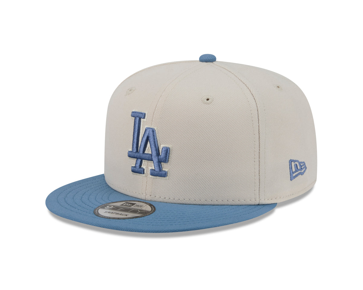 MLB Los Angeles Dodgers New Era Marina 9FIFTY Snpaback Hat- Cream