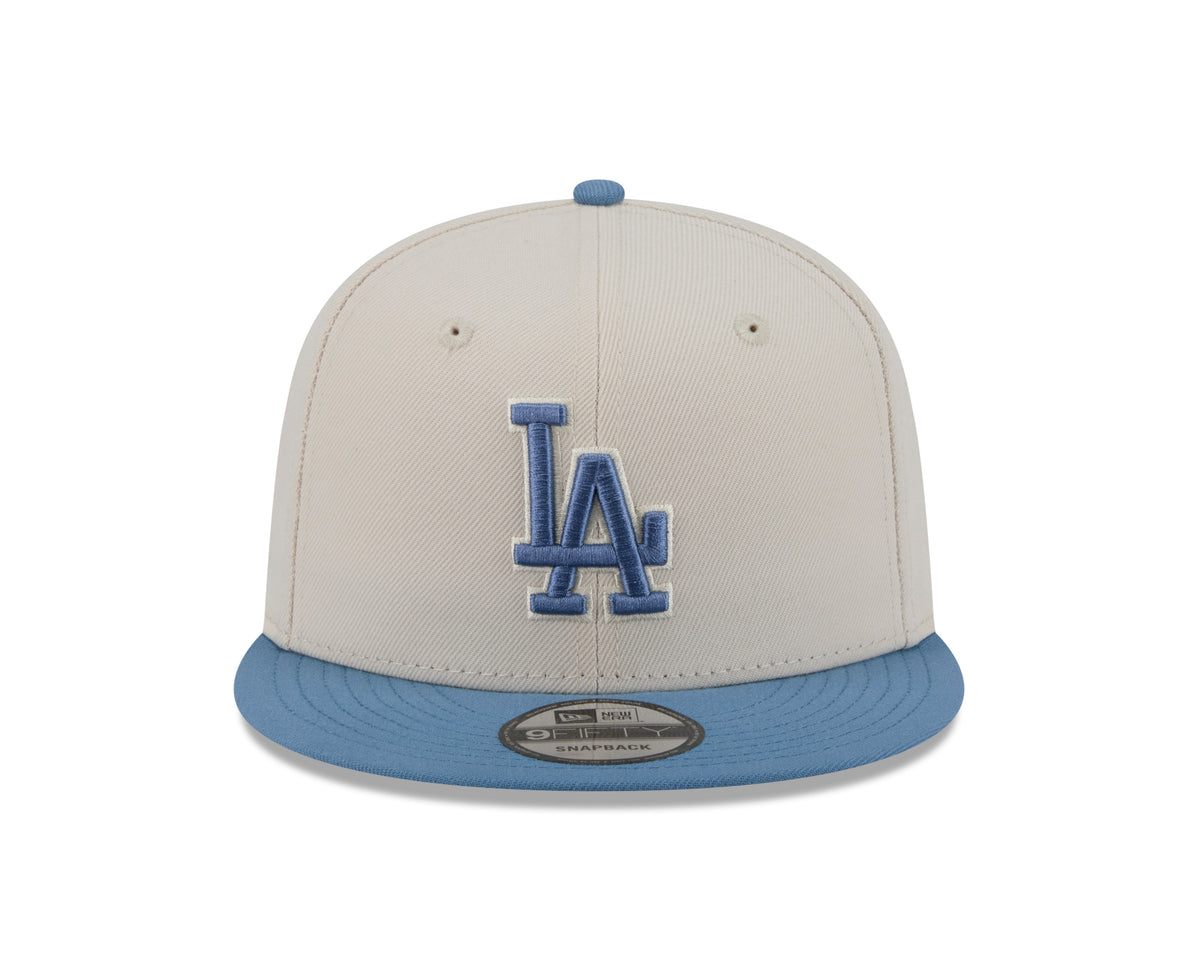 MLB Los Angeles Dodgers New Era Marina 9FIFTY Snpaback Hat- Cream
