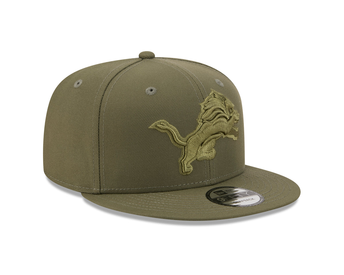 NFL Detroit Lions New Era Field Ops 9FIFTY Snapback Hat- Green