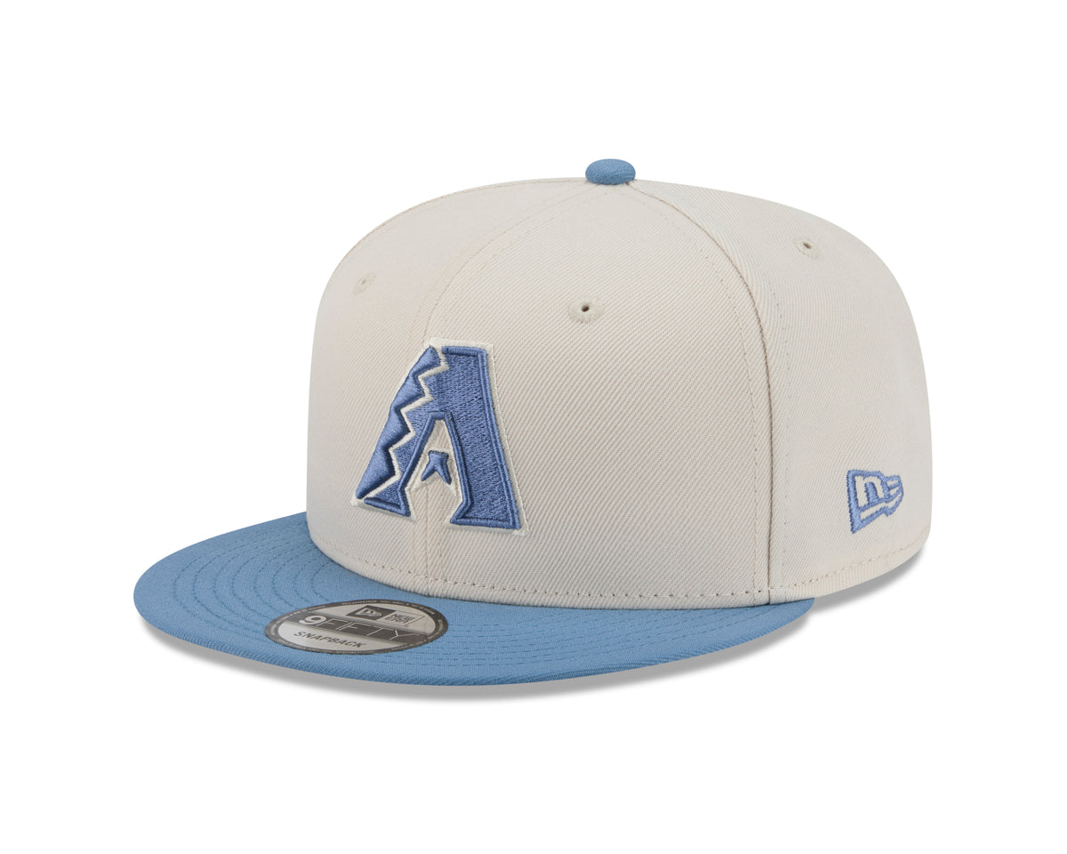 MLB Arizona Diamondbacks New Era Marina 9FIFTY Snpaback Hat- Cream