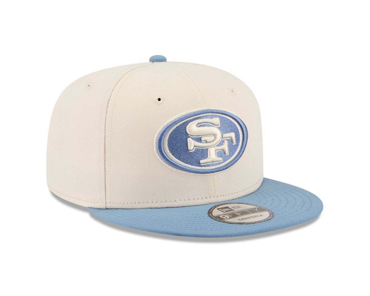 NFL San Francisco 49ers New Era Marina 9FIFTY Snpaback Hat- Cream
