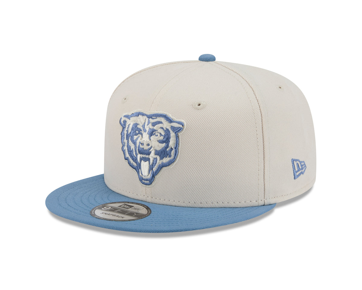 NFL Chicago Bears New Era Marina 9FIFTY Snpaback Hat- Cream