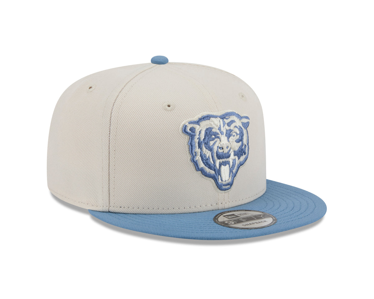 NFL Chicago Bears New Era Marina 9FIFTY Snpaback Hat- Cream