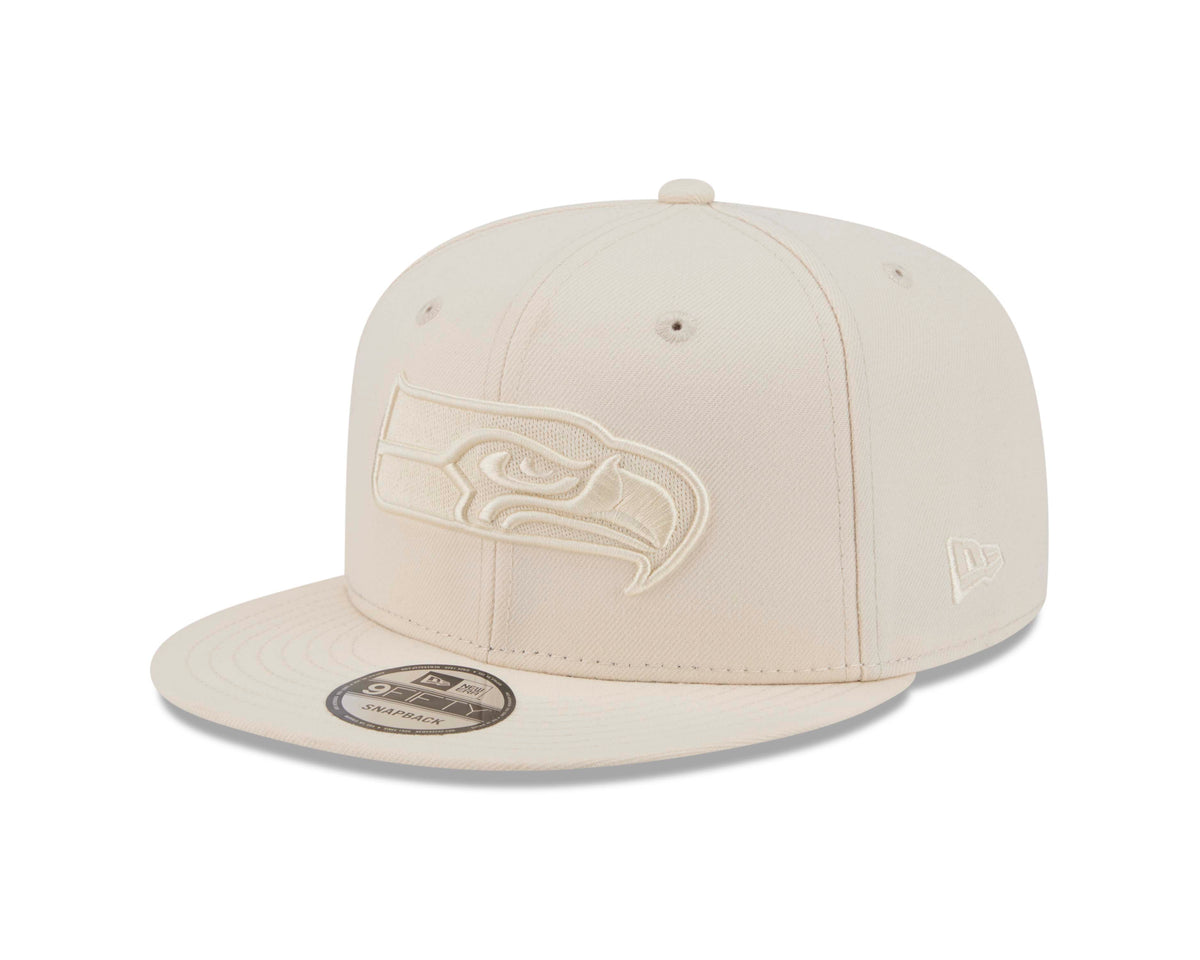 NFL Seattle Seahawks New Era Vanilla 9FIFTY Snapback Hat- Light Cream