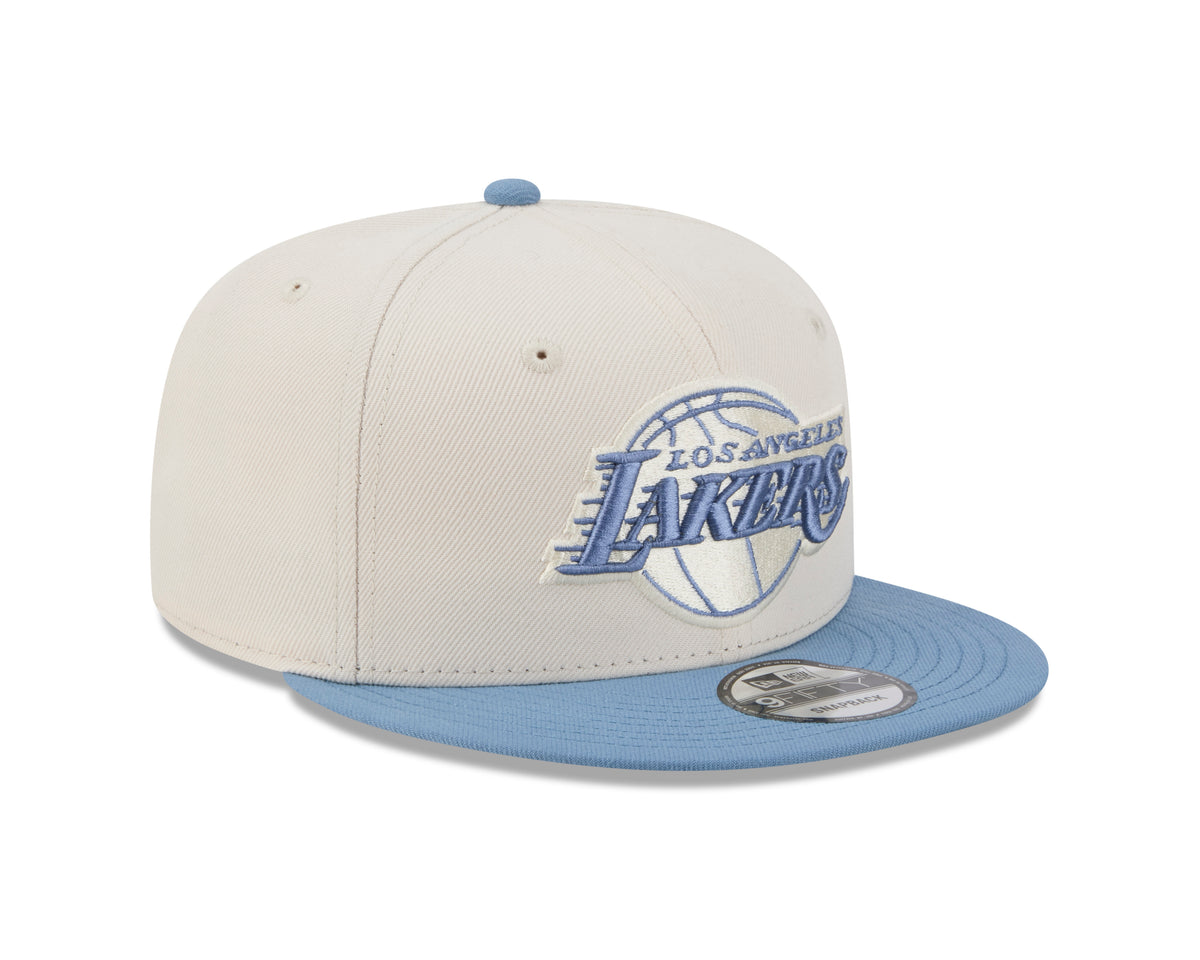 NBA Los Angeles Lakers New Era Marina 9FIFTY Snpaback Hat- Cream