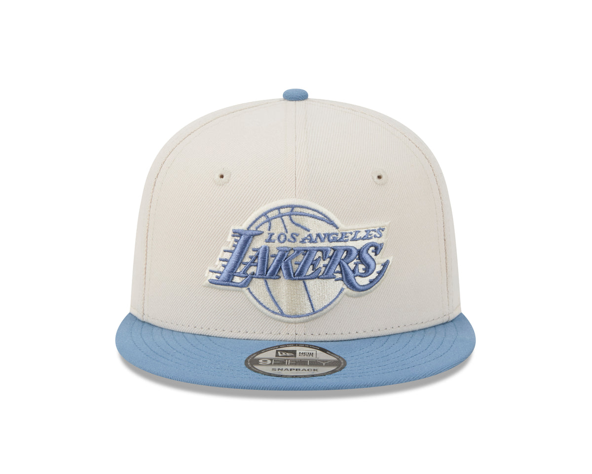 NBA Los Angeles Lakers New Era Marina 9FIFTY Snpaback Hat- Cream