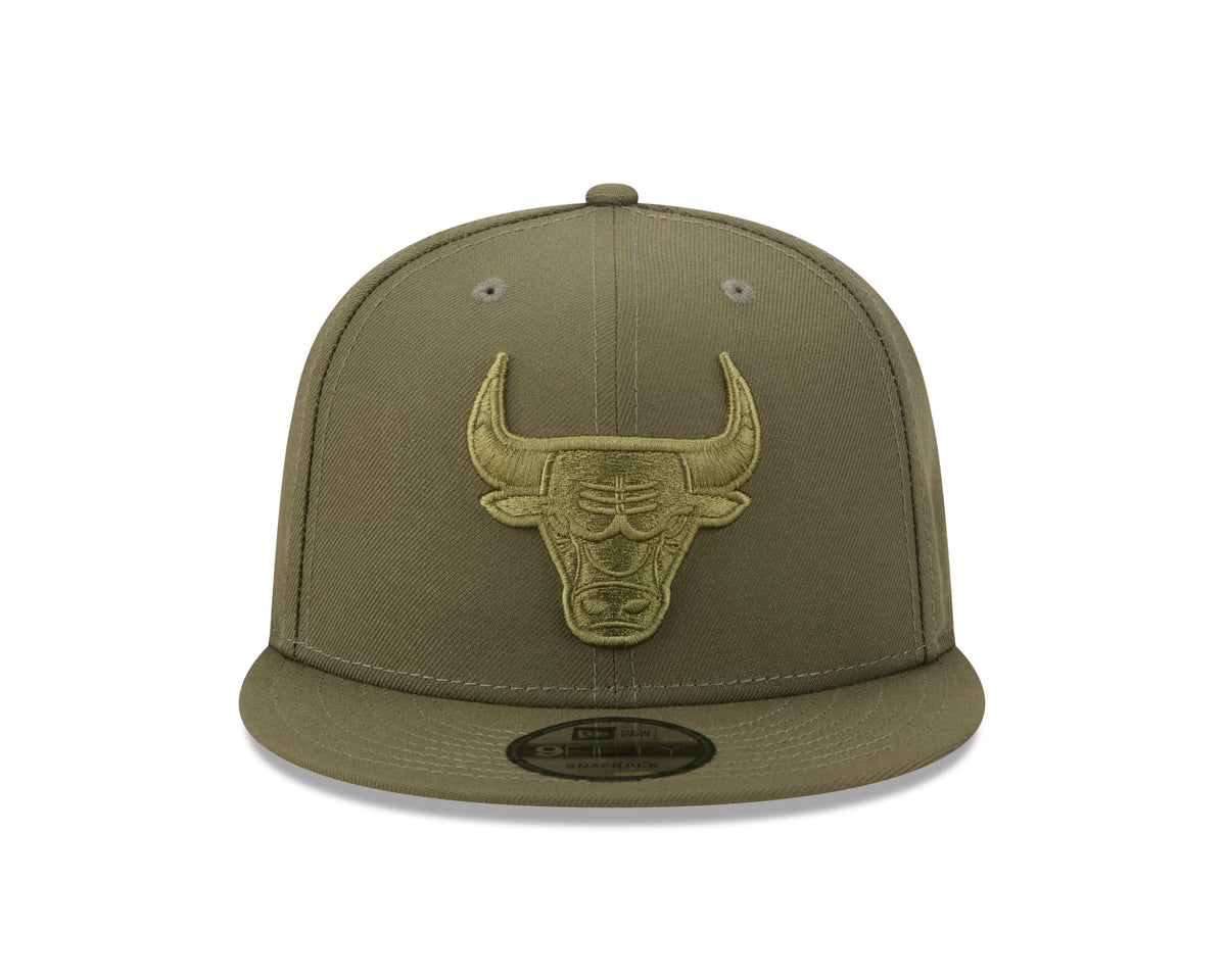 NBA Chicago Bulls New Era Field Ops 9FIFTY Snapback Hat- Green