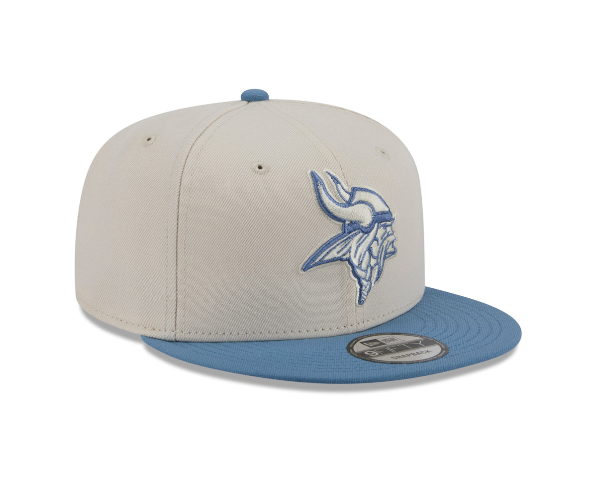 NFL Minnesota Vikings New Era Marina 9FIFTY Snpaback Hat- Cream