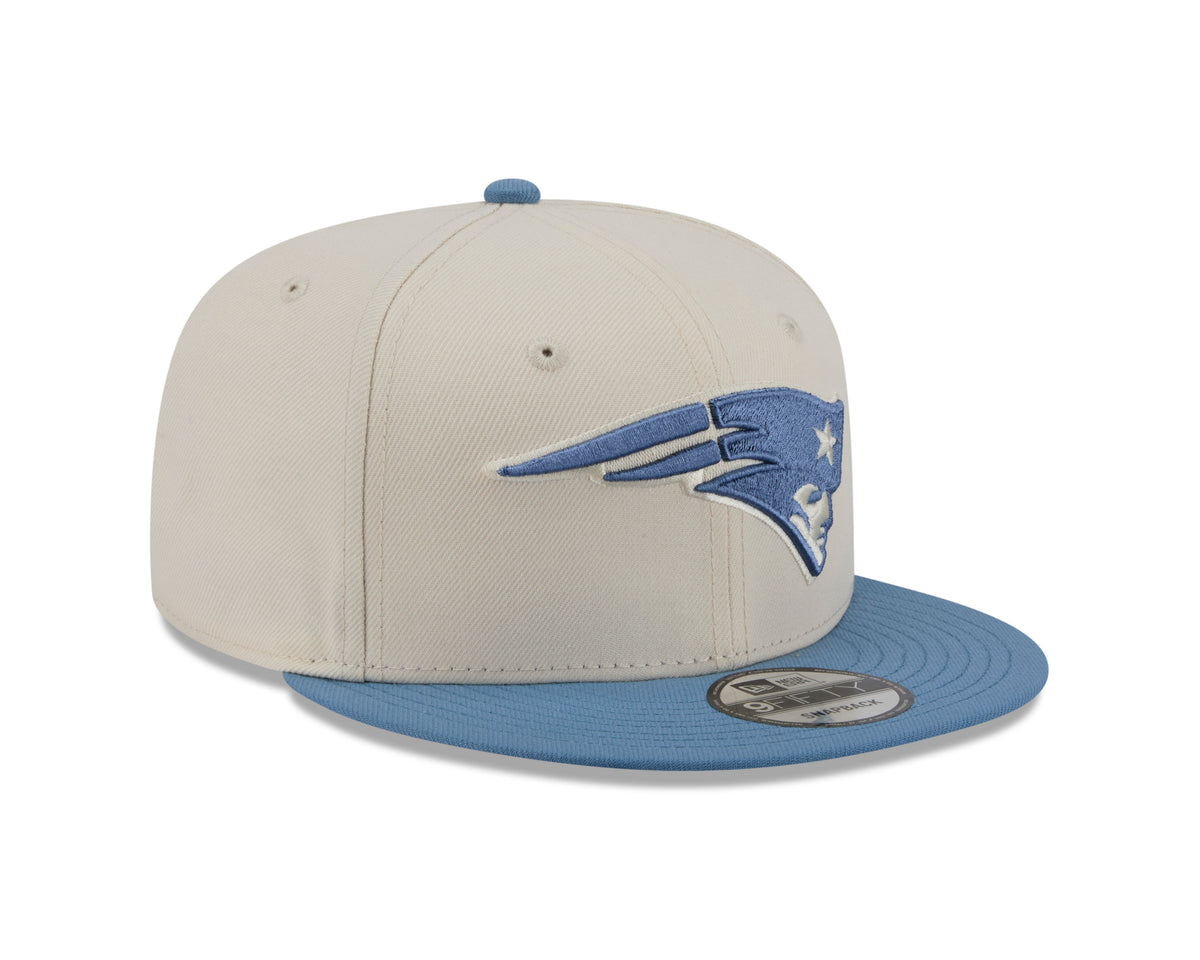 NFL New England Patriots New Era Marina 9FIFTY Snpaback Hat- Cream