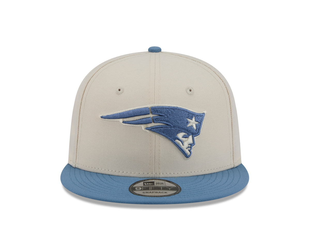 NFL New England Patriots New Era Marina 9FIFTY Snpaback Hat- Cream