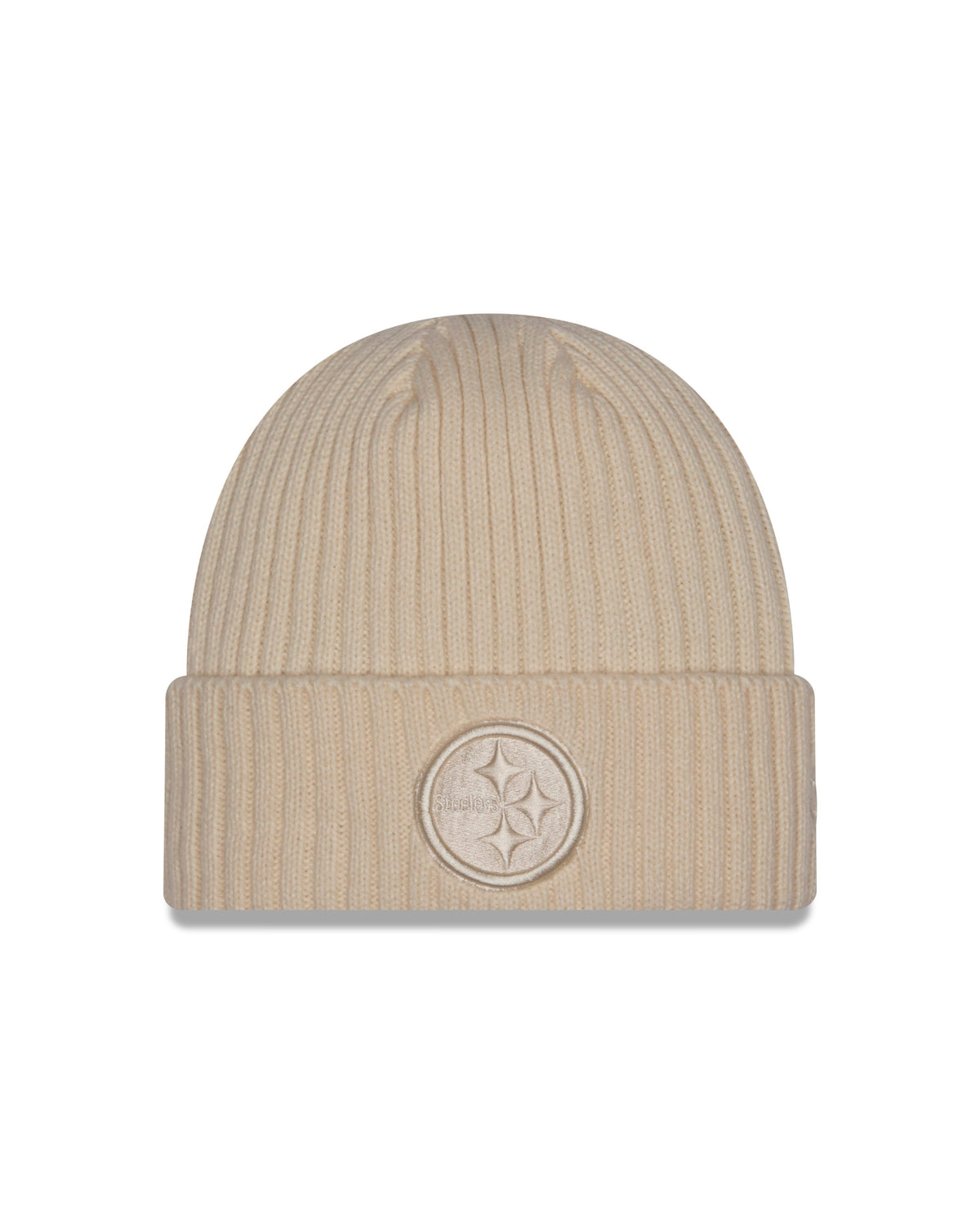 NFL Pittsburgh Steelers New Era Vanilla Knit- Light Cream