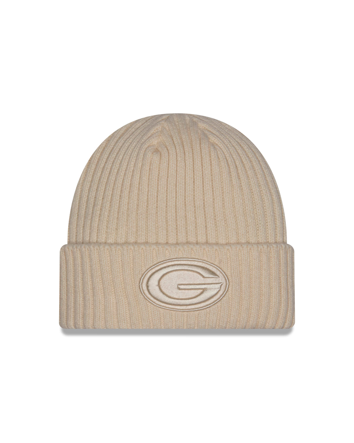 NFL Green Bay Packers New Era Vanilla Knit- Light Cream
