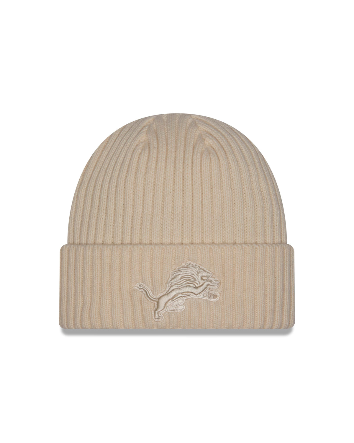 NFL Detroit Lions New Era Vanilla Knit- Light Cream