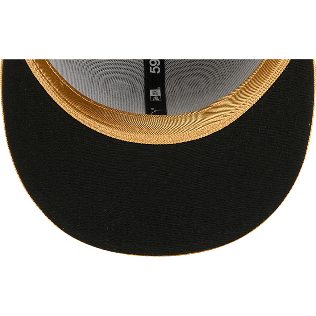 MLB Los Angeles Dodgers New Era 2026 Gold World Series Champions 59FIFTY Fitted Hat - Blue