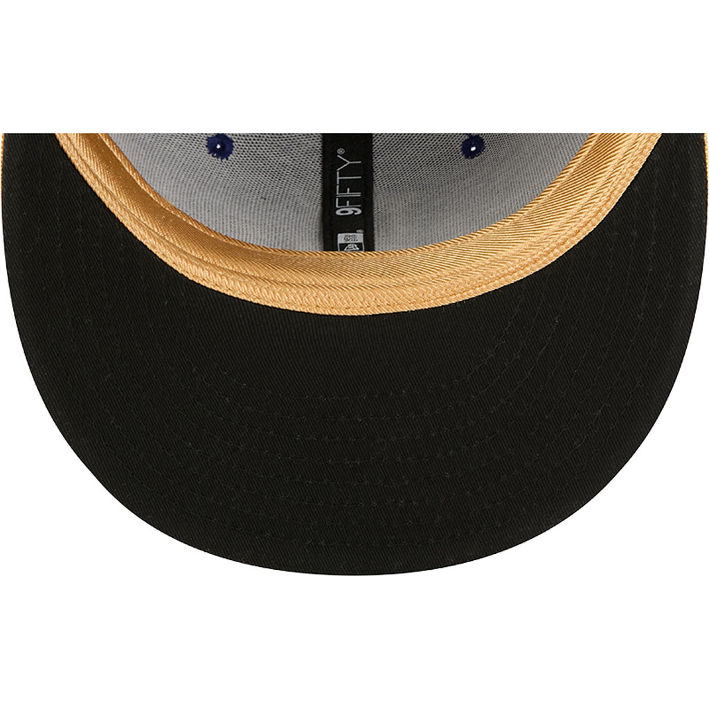 MLB Los Angeles Dodgers New Era 2026 Gold World Series Champions 9FIFTY Snapback Hat - Blue