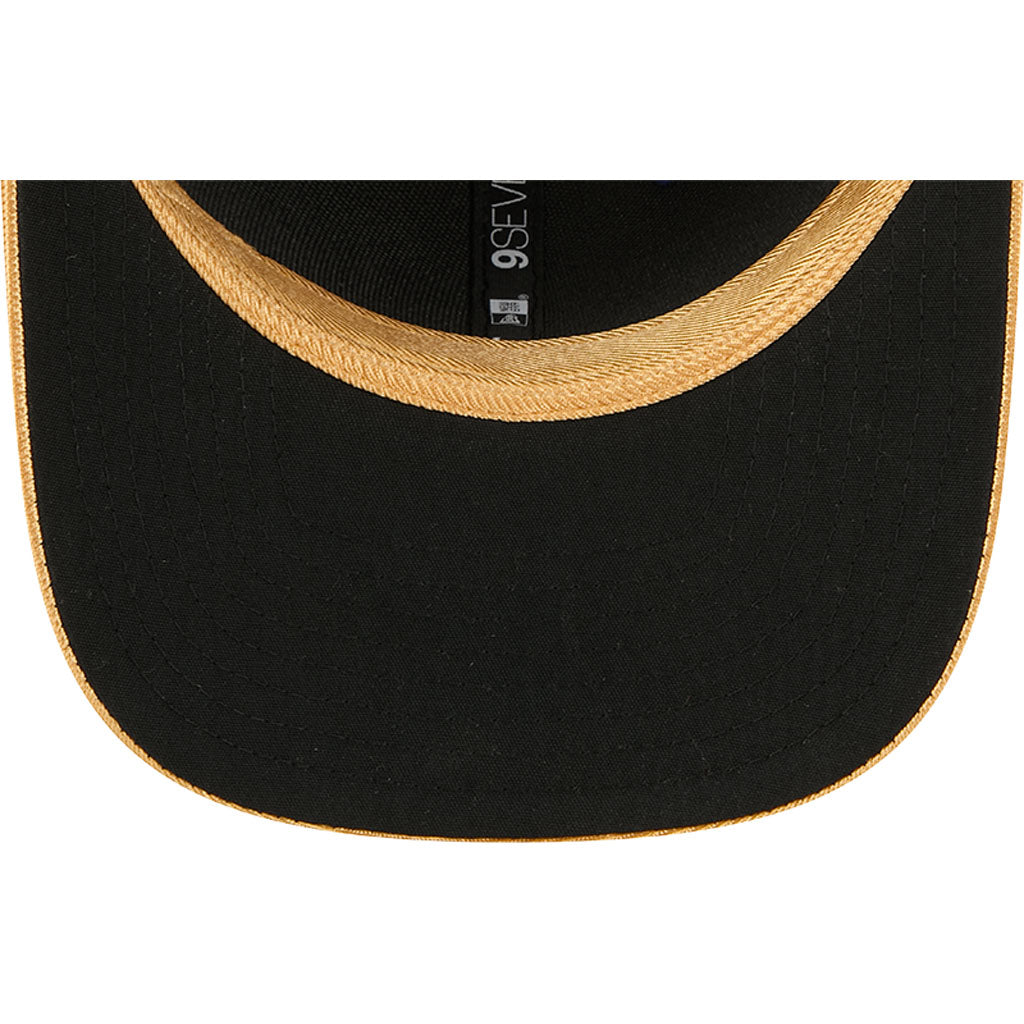 MLB Los Angeles Dodgers New Era 2026 Gold World Series Champions 9SEVENTY Stretch Snapback Hat - Blue