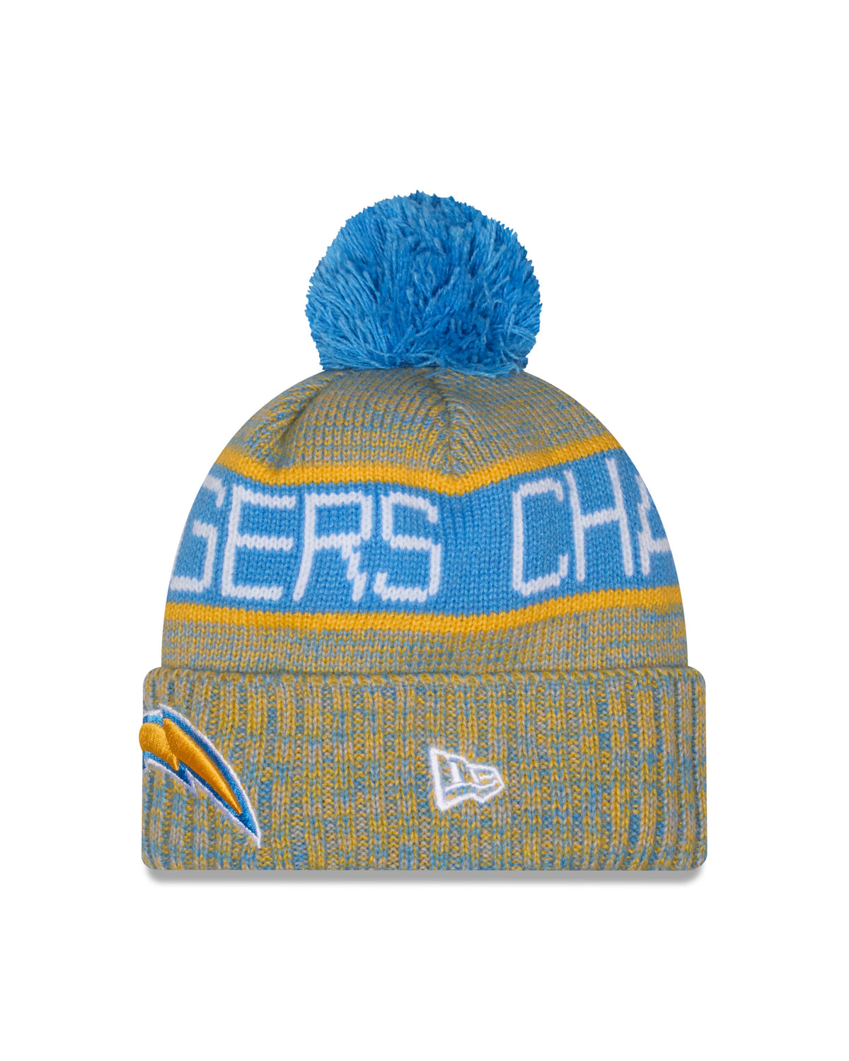 NFL Los Angeles Chargers New Era Tri Color Knit- Blue