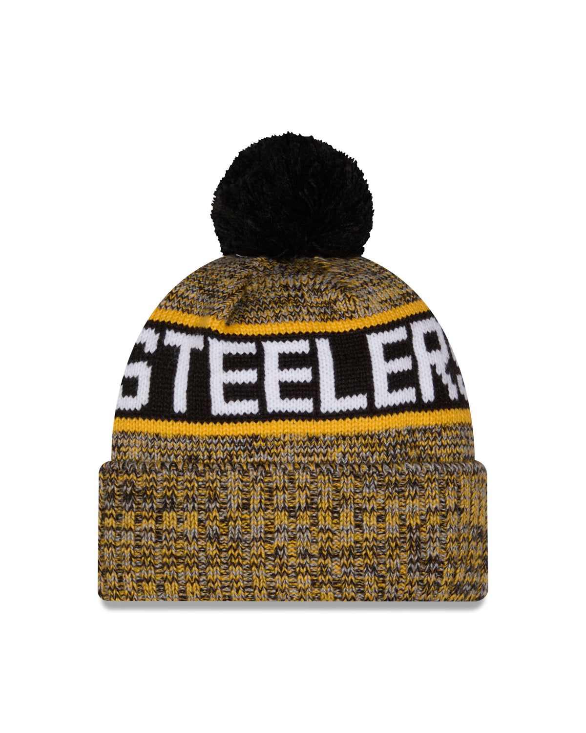 NFL Pittsburgh Steelers New Era Tri Color Knit- Black