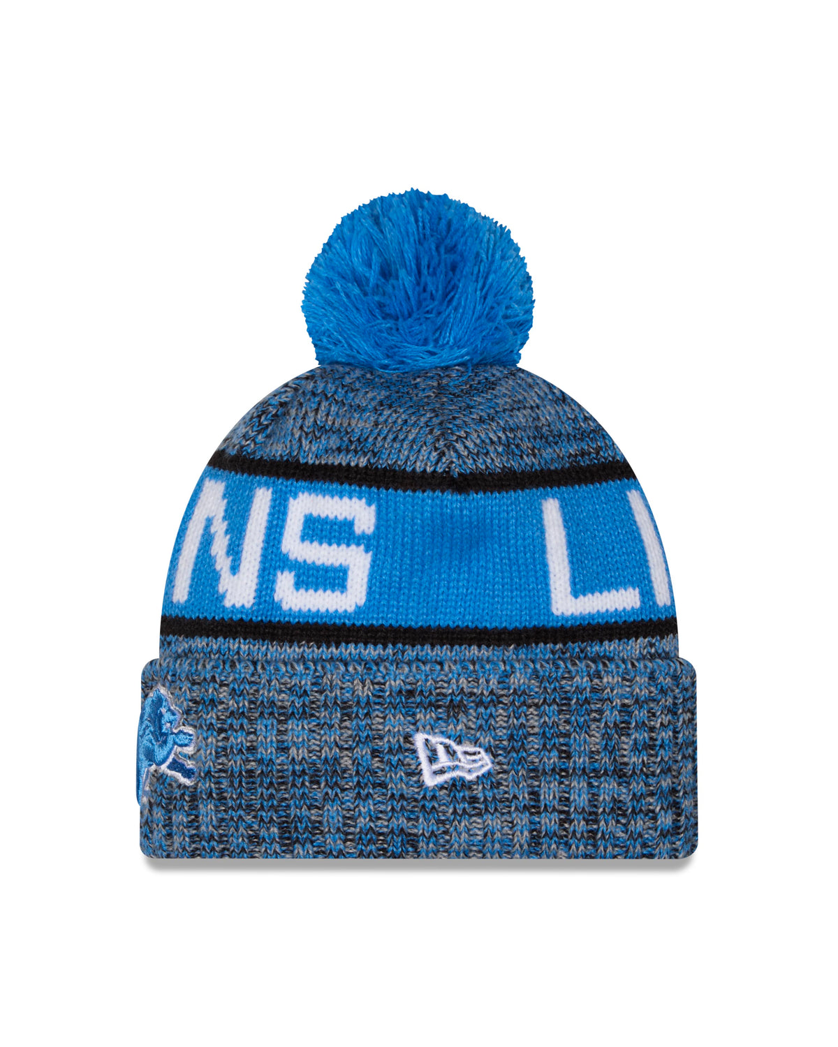NFL Detroit Lions New Era Tri Color Knit- Blue