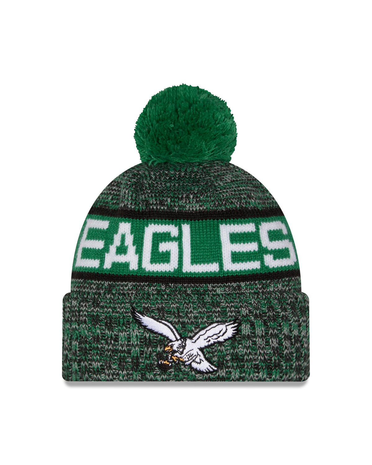 NFL Philadelphia Eagles New Era Tri Color Knit- Green