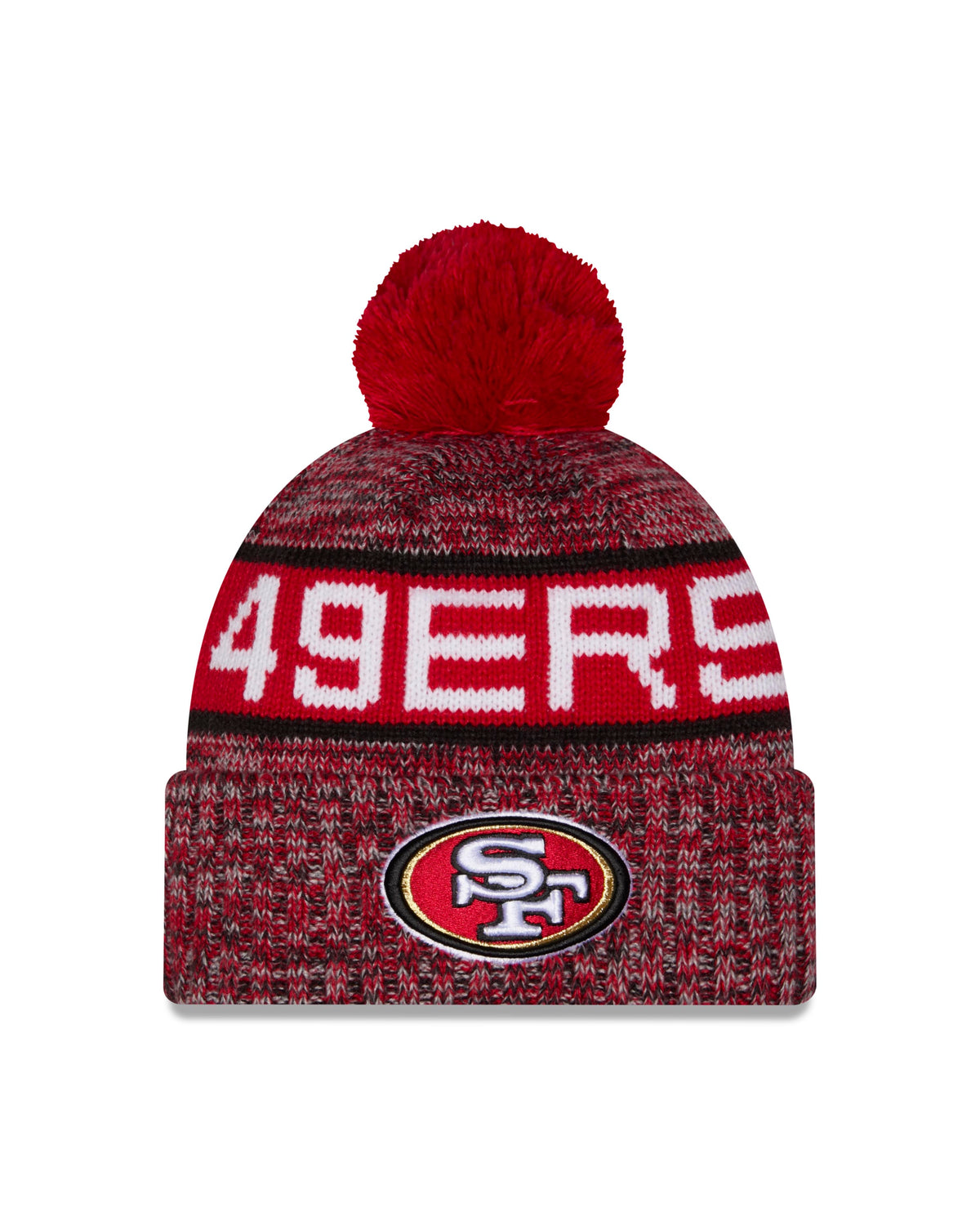 NFL San Francisco 49ers New Era Tri Color Knit- Red