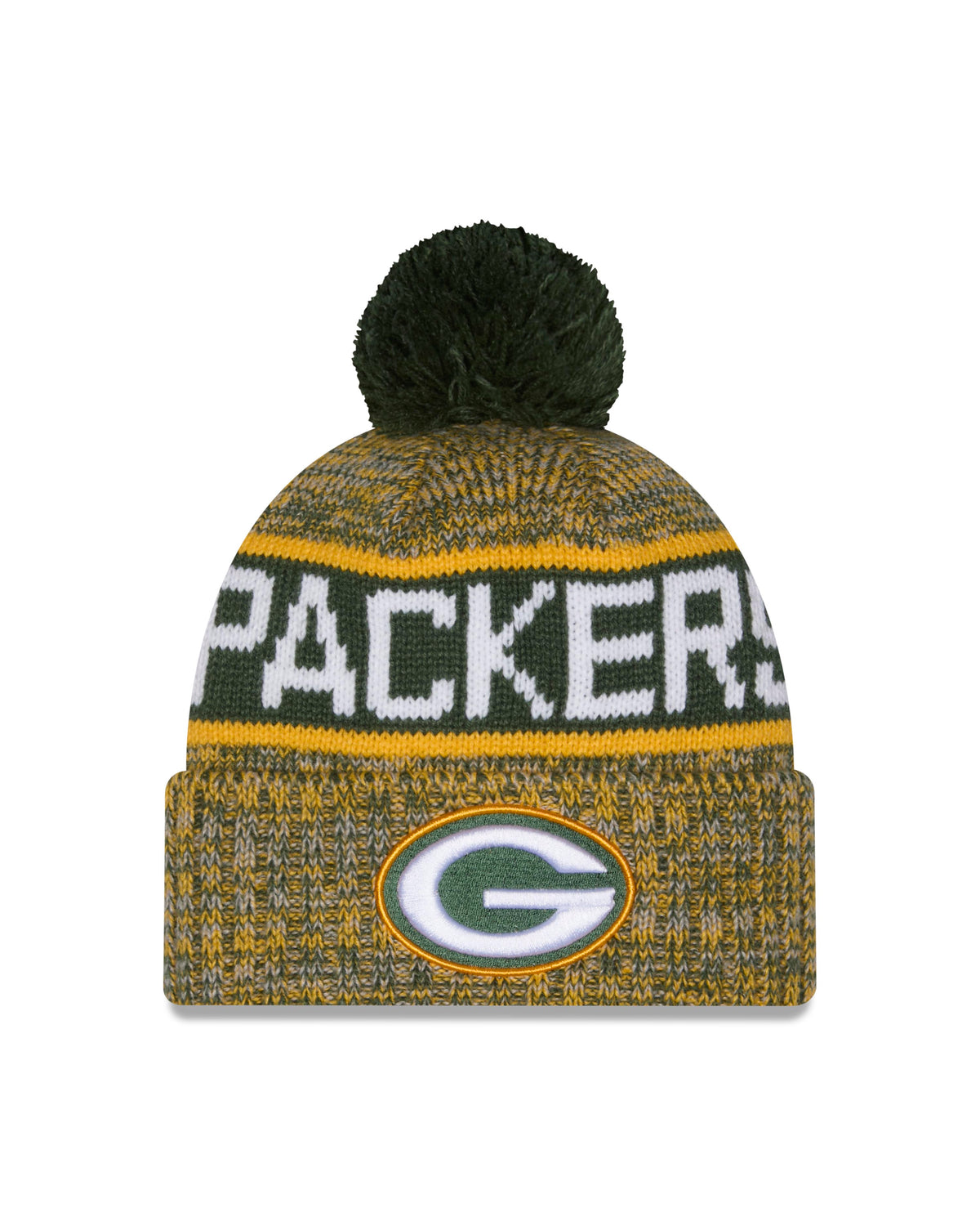 NFL Green Bay Packers New Era Tri Color Knit- Green